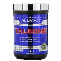 올맥스 뉴트리션 타우린 3 000mg 무향 파우더 400g(14.11oz), 1개, 기본