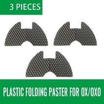 접이식 Paster 스티커 쿠션 패드 INOKIM OXO 전동 스쿠터 효과적으로 수직 바 슬로싱 클리어런스 감소, 01 3 pieces, 3 pieces
