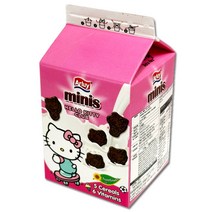 알루이 미니 헬로키티 초코 135g 수입 과자 비스킷, 12개