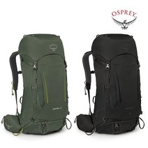 오스프리 캐스트럴 38L 남성용 등산배낭 레인커버 포함, LXL, GREEN