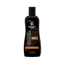 호주 금 Australian Gold 래피드 태닝 인텐시파이어 로션 8.5 Fl 온스 | 티트리 오일과 알로에 베라 비타민 E, 8.50 Fl Oz (Pack of 1)