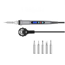 데일리바잉 3D펜 후작업용 LCD 우드버닝툴 온도조절인두기 모음, 1개, 2.LCD팁추가세트(팁10)