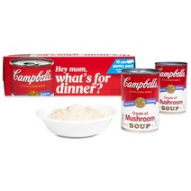Campbells 캠벨 Mushroom Soup 버섯 크림 스프 10.5oz 10팩, 10개