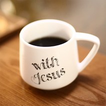 동방박사 워십머그 1P (위드지저스 with jesus), 화이트