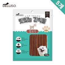 중소형견 비만예방용 철분함유 져키 5개 어린강아지용