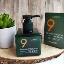 (폴리시스) MASIL 마실 9 프로틴 퍼퓸 실크 밤 헤어에센스 180 ml마실 masil 폴리시스 헤어앰플.헤어오일 헤어에센스 아르간오일 미용실헤어 두피관리 헤어관리 모발관리, 본상품