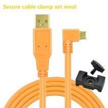 [해외] USB 2.0MICROB 5 핀 케이블 고 가시성 오렌지 카메라 케이블 A7S2 A7S A7R A7M 소형 SLR 온라인 카메라 케이블 3M5M8M, CA-B06-RI-PJ 8M