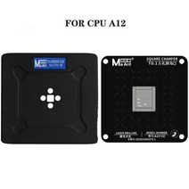 공구세트 MaAnt-아이폰 호환 A8 A9 A10 A11 A12 A13 용 마그네틱 리볼링 CPU BGA 수리 틴 심기 지그 스텐실 포함, 06 A12 Full Set