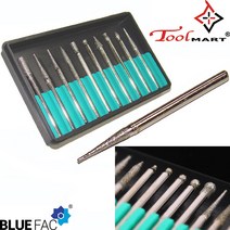 툴마트10p다이아몬드비트세트 조각기드레멜 샹크3.0mm, 10개