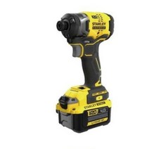 스텐리 임팩드릴 베터리2개 충전기 드라이버 비트 세트 포함