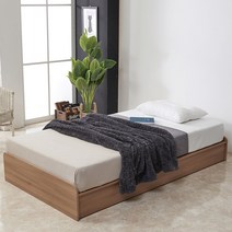 마틴 헤드없는 통깔판 침대프레임 침대세트 싱글 슈퍼싱글 퀸, 아카시아