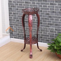 야외 가구유럽 꽃 랙 철 아트 다층 바닥 유형 꽃 냄비 랙 실내 거실 녹색 무 꽃 랙 지방, 01 Model3
