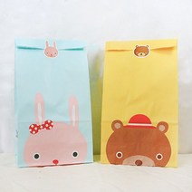 본s마켓_포장데코용품 선물 장식소품 예쁜종이봉투 쿠키 종이창 예쁜지 봉트 어린이집 선물지_본s마켓, 옵션-체크_토토