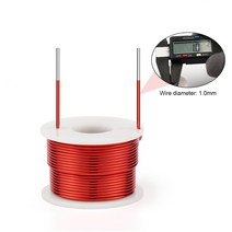 1Pcs 무산소 구리 코일 인덕터 0.5mm 0.16MH DIY 스피커 크로스 오버 주파수 분배기 공기 코어, [10] 0.5mm 3.8mH