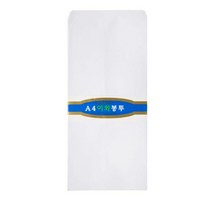 이화 A4 규격봉투 인쇄무 105 x 220 mm 100p, 8개