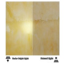다채로운 직사각형 운모 모자이크 타일 15*20cm/5.9 * 7.8in 3mm/0.12in 두께 DIY 공예 타일 반투명 모자이크 제작 재료, Khaki, 15cm 20cm, Khaki
