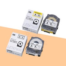 반도 MAX 튜브넘버링기 라벨테이프 기타소모품 전시리즈 전규격 전색상, LM-TP309(노란색), 3시리즈_9mm