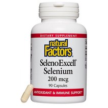 해외 Natural Factors Selenium 200mcg 셀레늄 90캡슐