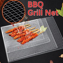 묠니르화로대 밥그릴 square bbq 그릴 메쉬 매트 304 스테인레스 스틸 그릴 랙, 40x35cm