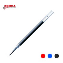 제브라 ZEBRA ]중성 볼펜사라사 중성펜 심 리필 JF 사라사클립리필, 10개, 0.7mm 적색