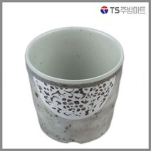 [돌산멜라민] 플라워 멜라민 신골컵 (DS-5890) - 물컵 물잔 물 잔 (식당용 업소용)