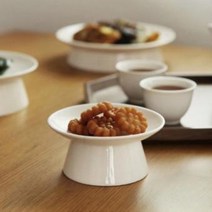 에라토 도자기 모루 굽접시 3size, 중_6.5인치