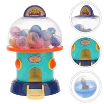 미니 인형 뽑기 기계 기계 어린이 게임 가상 검볼 놀이 자동 판매기 Playset 재미 있은 기계 미니 그래버, 01 Assorted Color