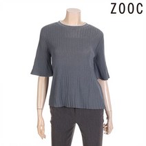 주크 라운드넥 A라인 니트 V213KSK902 GR