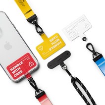 링케 홀더 링크 핸드폰줄 키링 태그홀더 단독, 홀더링크 타포린 레드, 1개