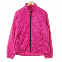 블랙야크 핑크 무지 폴리 경량패딩자켓 남자 S