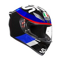 AGV (에이지 부이) 오토바이 헬멧 풀 페이스 K1 VR46 SKY RACING TEAM BLACK RED (VR46