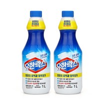 유한양행 유한락스 흰옷 표백 1L 표백제 세탁보조제 X2개, 1개