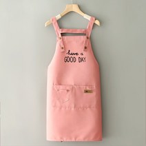모녀 커플 앞치마 고급 워싱 캔버스 미용실 화방 애견 미용 미술학원 공방 데님 부모 아동용, 캔버스조절식솔기스트랩DAY퓨어핑크