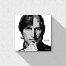 [바보사랑] 셀럽 팝아트 명언 액자 - 스티브 잡스 (100 cm)