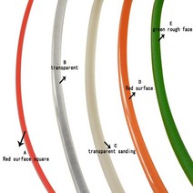 부품 컨베이어 롤러 벨트 콘베어 LINK CNC 폴리우레탄 PU 라운드 드라이브 직경 3mm 1m, 3.C