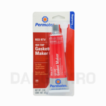 PERMATEX 퍼마텍스 RED RTV 고온용 가스켓 실리콘 85g