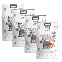 도그랑 클래식 5kg 4개 전연령 애견사료, 없음