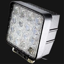 굴삭기 오토바이 LED 써치라이트 12V 24V 대형차 트럭 차량 조명 화물차 지게차 트렉터 적재함 캠핑카 지하공사 보트 25인승 렉카차 작업등