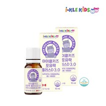 아이클키즈 신생아 유산균 비타민d 덴마크유산균 액상형 돌아기 영양제 드롭스 2개