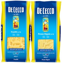 데 체코 펜네 리가테 500g x 3팩&푸실리 3팩 De Cecco Penne Rigate 3 & Fusilli, 6개