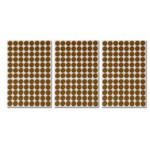 리폼플러스 원형 긁힘방지패드 의자밀림방지 바닥보호, 긁힘방지패드 12x12 3장(총288알)