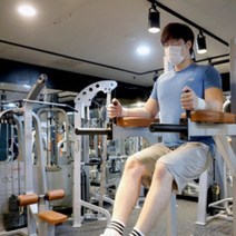 예림 숨쉬는 마스크 목욕탕 사우나 찜질방 헬스장 조깅 여름 운동마스크(사은품 증정), L(블랙)1+1+마스크스트랩