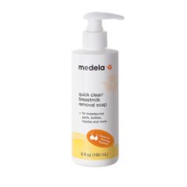 Medela Quick Clean Breast Milk Removal Soap No Scrub Hypoallergenic Soap for Pump Parts and Nursing, 1