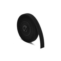 식물 붕대 후크 타이 조절 가능한 지원 재사용 패스너 테이프 가정용 정원 액세서리용, 02 black 1pc