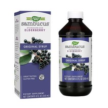 네이쳐스웨이 삼부커스 엘더베리 오리지널 시럽 환절기 면역 240ml 1병