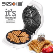 elco 키친아트 라팔A80 와플메이커 하트 크로플기계 pro, 단품