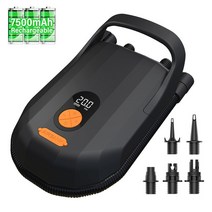 서핑보드 패들 윈드 웨이크 SUP 전기 20PSI SUP 펌프 7500mh 배터리 풍선 카약 서핑 보드 스탠드 패들 5 노, 03 D6 pro lk