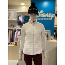 디즈니골프 여성 가을 스팍스 심플 슬림 패딩 점퍼 SM3LJP002