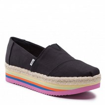 Espadrilles TOMS - Alpargata Platform Rope High 10017849 Black