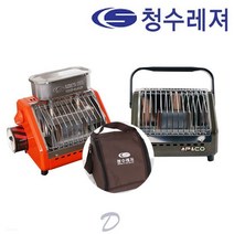 [청수레져] 낚시용품 다모아9 보일러 + 피엔코난로+ 갈색가방
